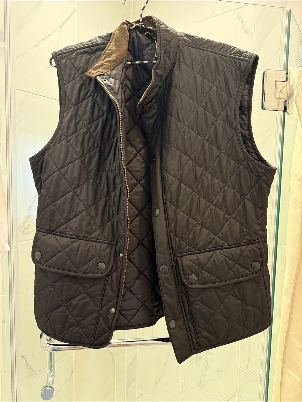Barbour Quilted Black Inner Lining Vest